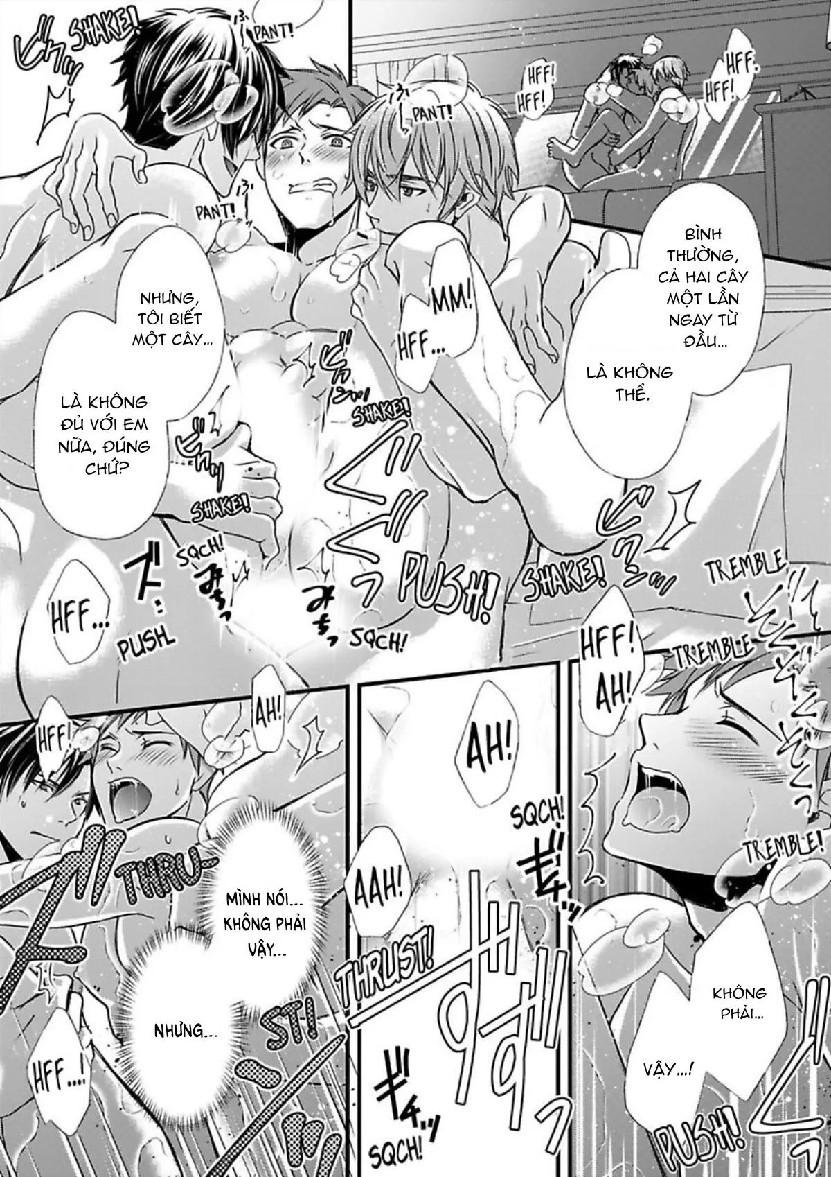 Cuộc chơi ba người của trai thẳng - Hai chàng trai đang theo đuổi tôi Chapter 11 Trang 17