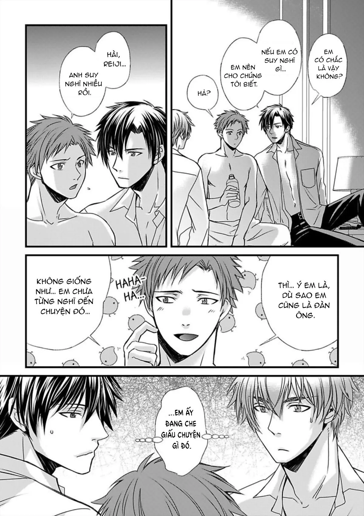 Cuộc chơi ba người của trai thẳng - Hai chàng trai đang theo đuổi tôi Chapter 11 Trang 20