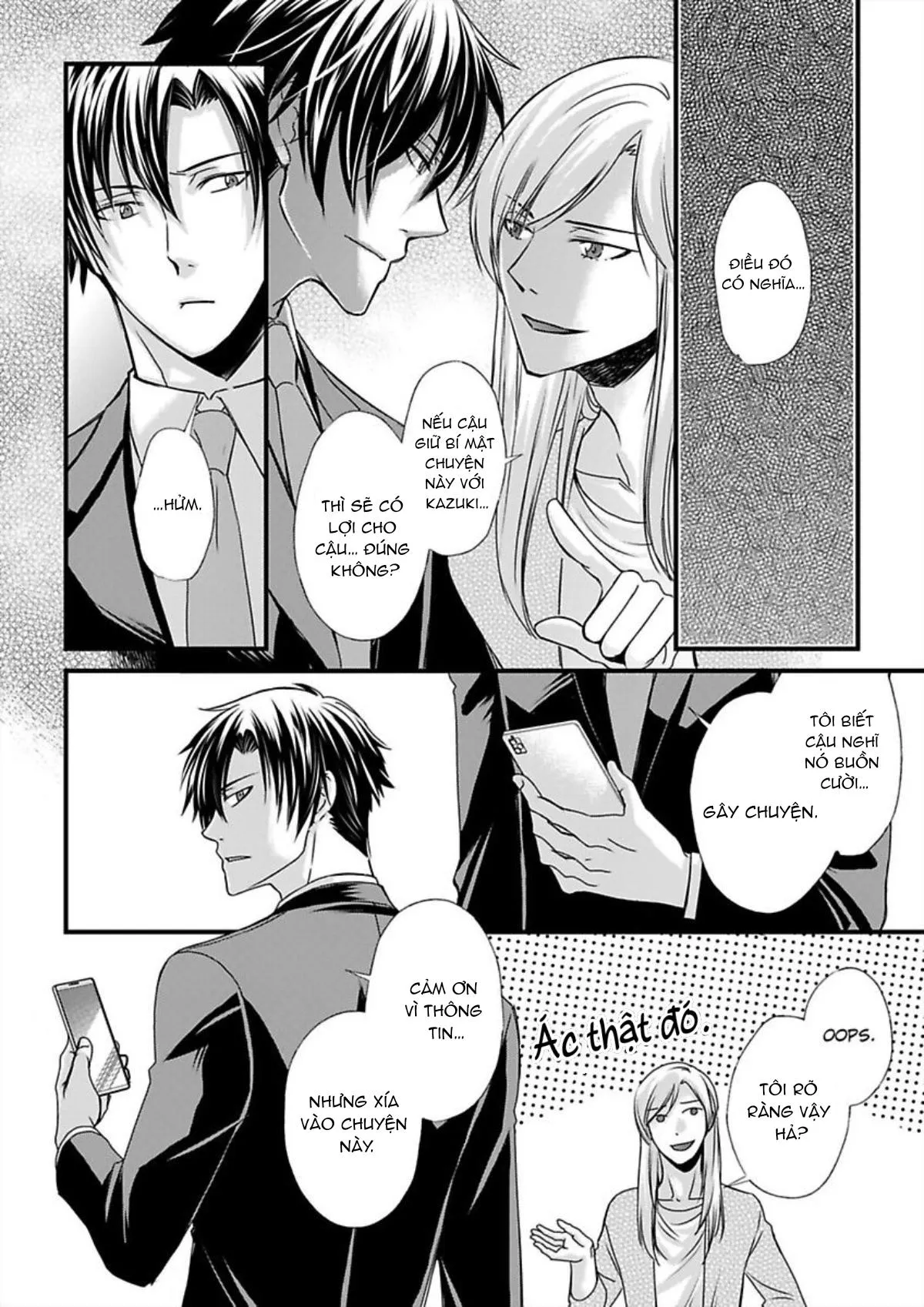 Cuộc chơi ba người của trai thẳng - Hai chàng trai đang theo đuổi tôi Chapter 11 Trang 25