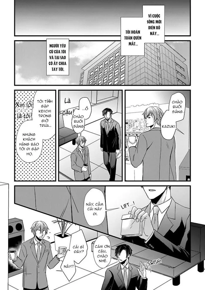 Cuộc chơi ba người của trai thẳng - Hai chàng trai đang theo đuổi tôi Chapter 2 Trang 4