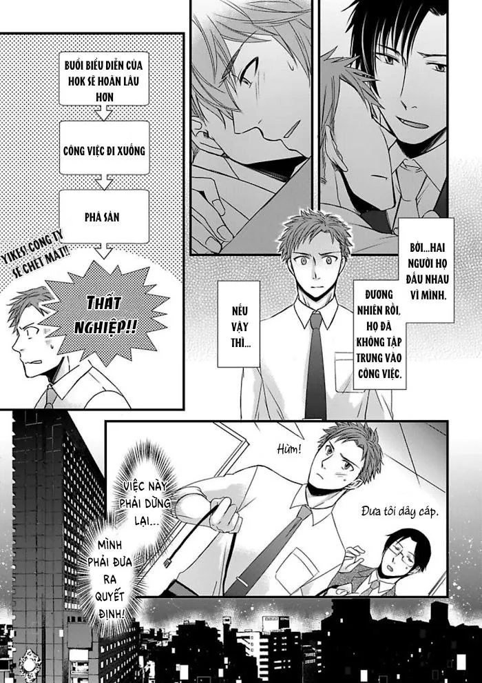 Cuộc chơi ba người của trai thẳng - Hai chàng trai đang theo đuổi tôi Chapter 2 Trang 15