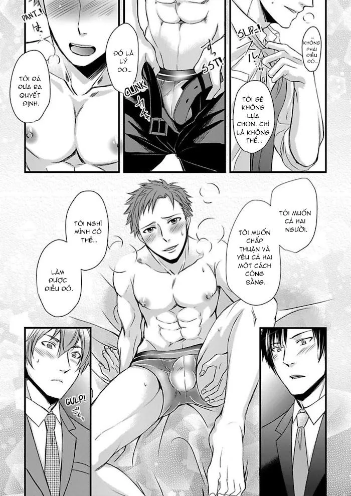 Cuộc chơi ba người của trai thẳng - Hai chàng trai đang theo đuổi tôi Chapter 2 Trang 18
