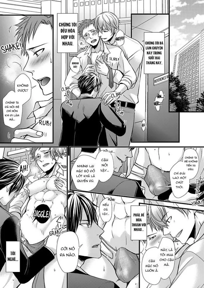 Cuộc chơi ba người của trai thẳng - Hai chàng trai đang theo đuổi tôi Chapter 3 Trang 3