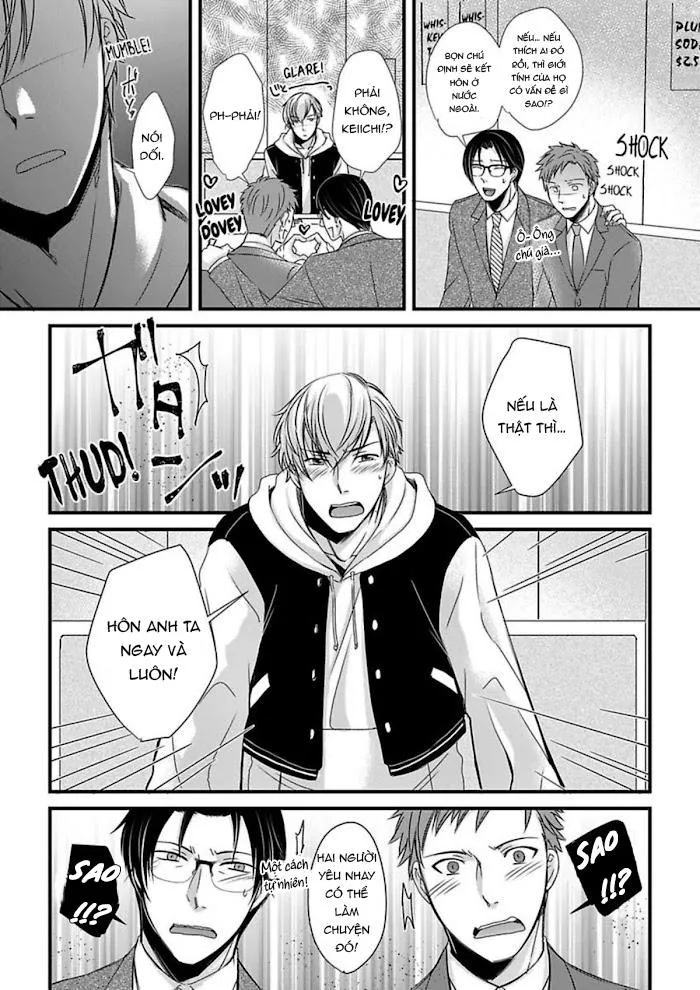 Cuộc chơi ba người của trai thẳng - Hai chàng trai đang theo đuổi tôi Chapter 3 Trang 10