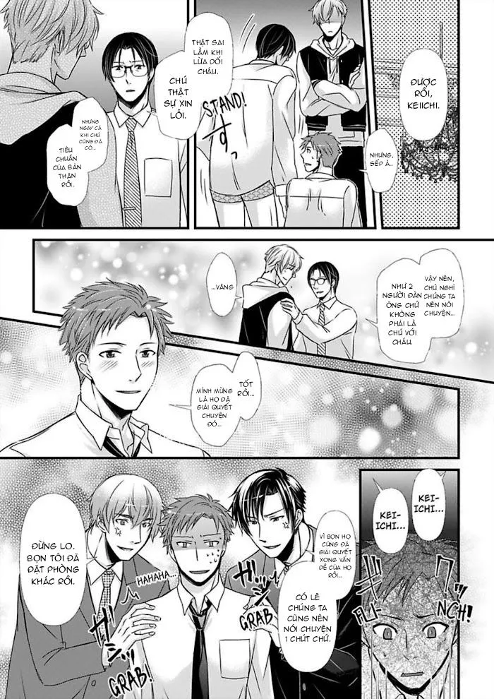 Cuộc chơi ba người của trai thẳng - Hai chàng trai đang theo đuổi tôi Chapter 4 Trang 9