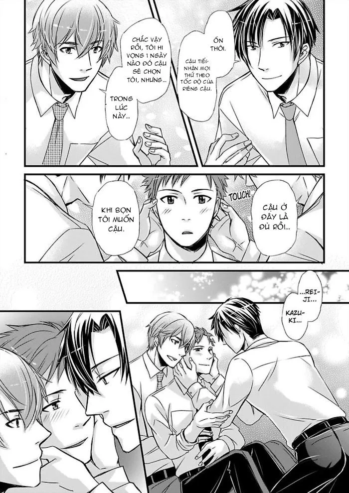 Cuộc chơi ba người của trai thẳng - Hai chàng trai đang theo đuổi tôi Chapter 4 Trang 16