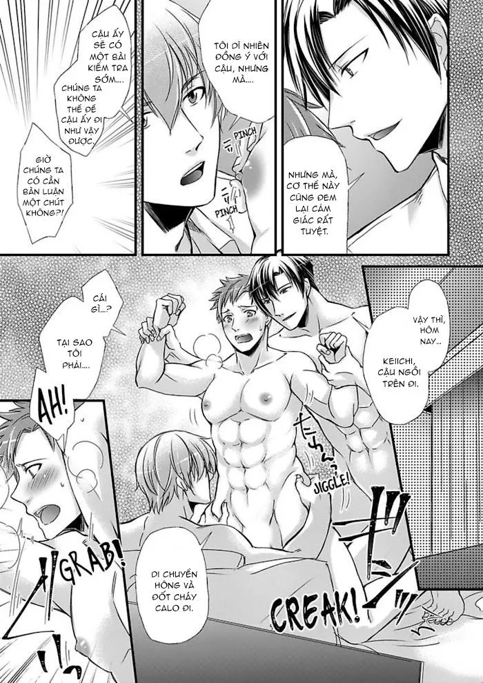 Cuộc chơi ba người của trai thẳng - Hai chàng trai đang theo đuổi tôi Chapter 5 Trang 5