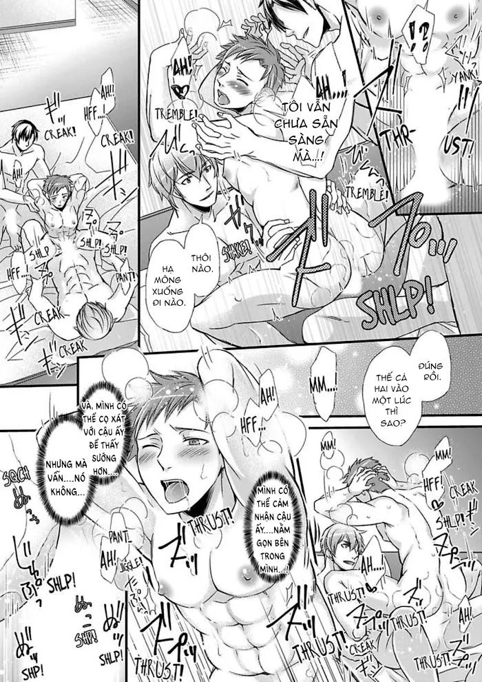Cuộc chơi ba người của trai thẳng - Hai chàng trai đang theo đuổi tôi Chapter 5 Trang 6