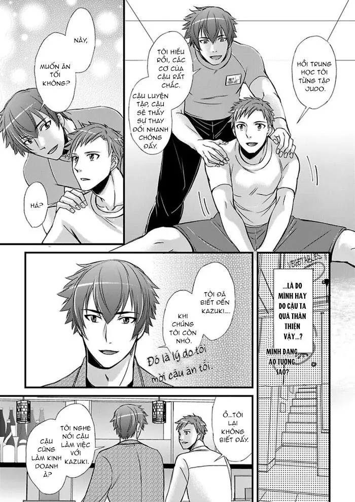 Cuộc chơi ba người của trai thẳng - Hai chàng trai đang theo đuổi tôi Chapter 5 Trang 9