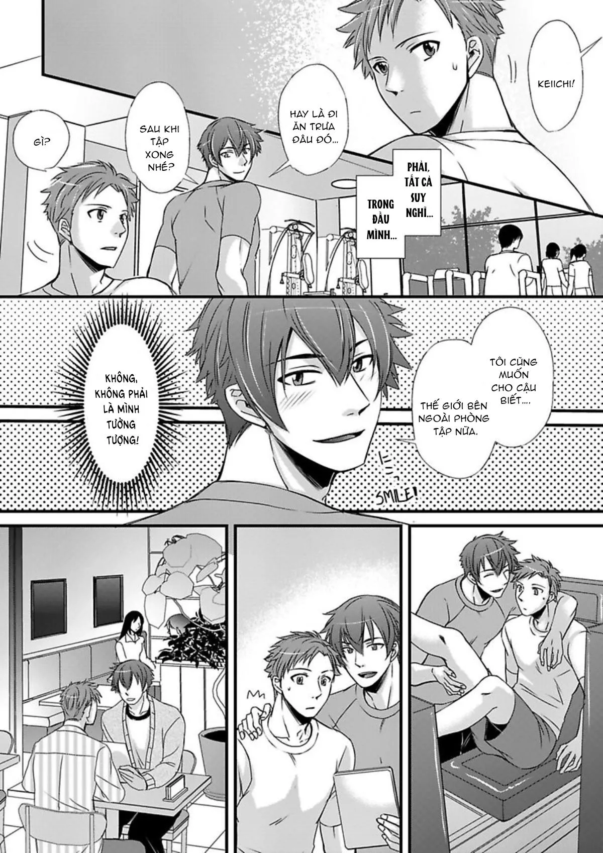 Cuộc chơi ba người của trai thẳng - Hai chàng trai đang theo đuổi tôi Chapter 6 Trang 4