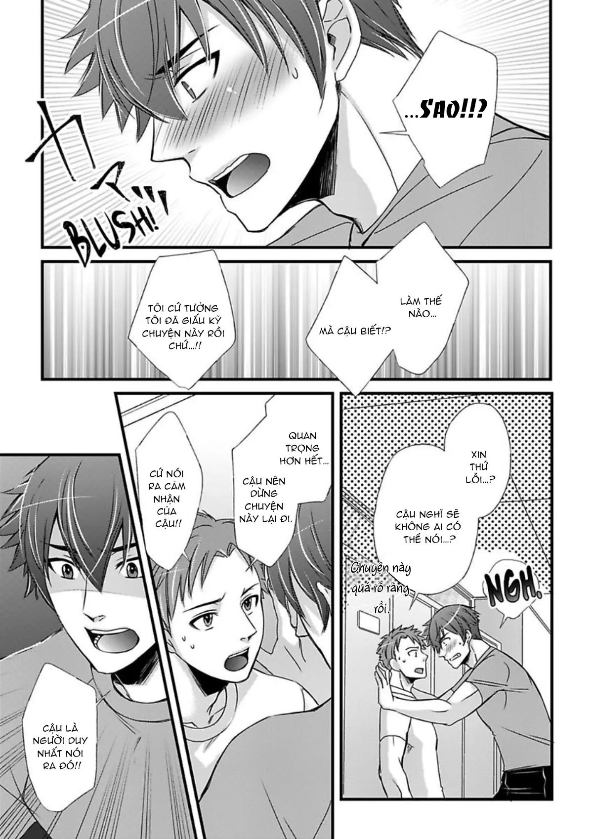 Cuộc chơi ba người của trai thẳng - Hai chàng trai đang theo đuổi tôi Chapter 6 Trang 9