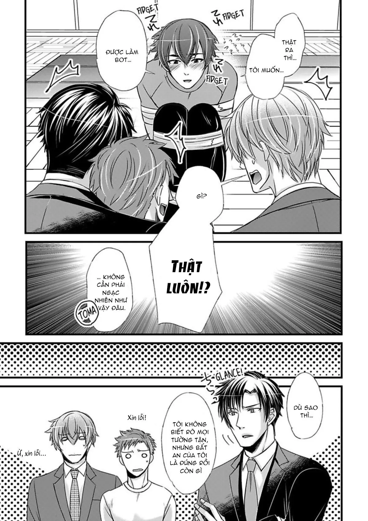 Cuộc chơi ba người của trai thẳng - Hai chàng trai đang theo đuổi tôi Chapter 6 Trang 15
