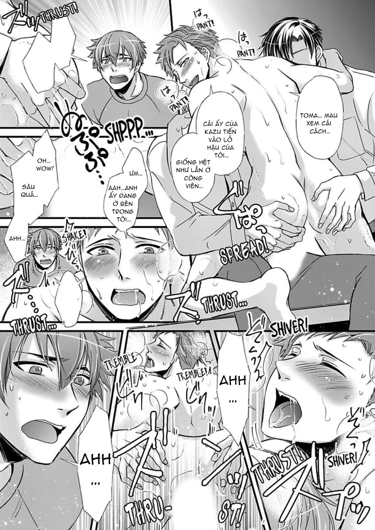 Cuộc chơi ba người của trai thẳng - Hai chàng trai đang theo đuổi tôi Chapter 6 Trang 22