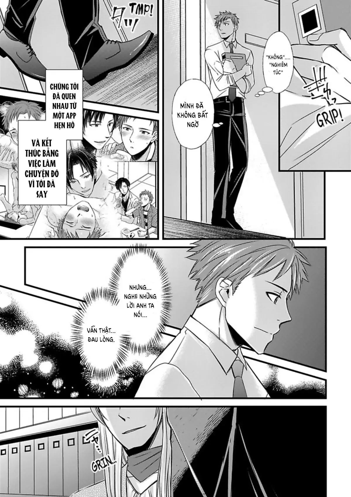 Cuộc chơi ba người của trai thẳng - Hai chàng trai đang theo đuổi tôi Chapter 8 Trang 3