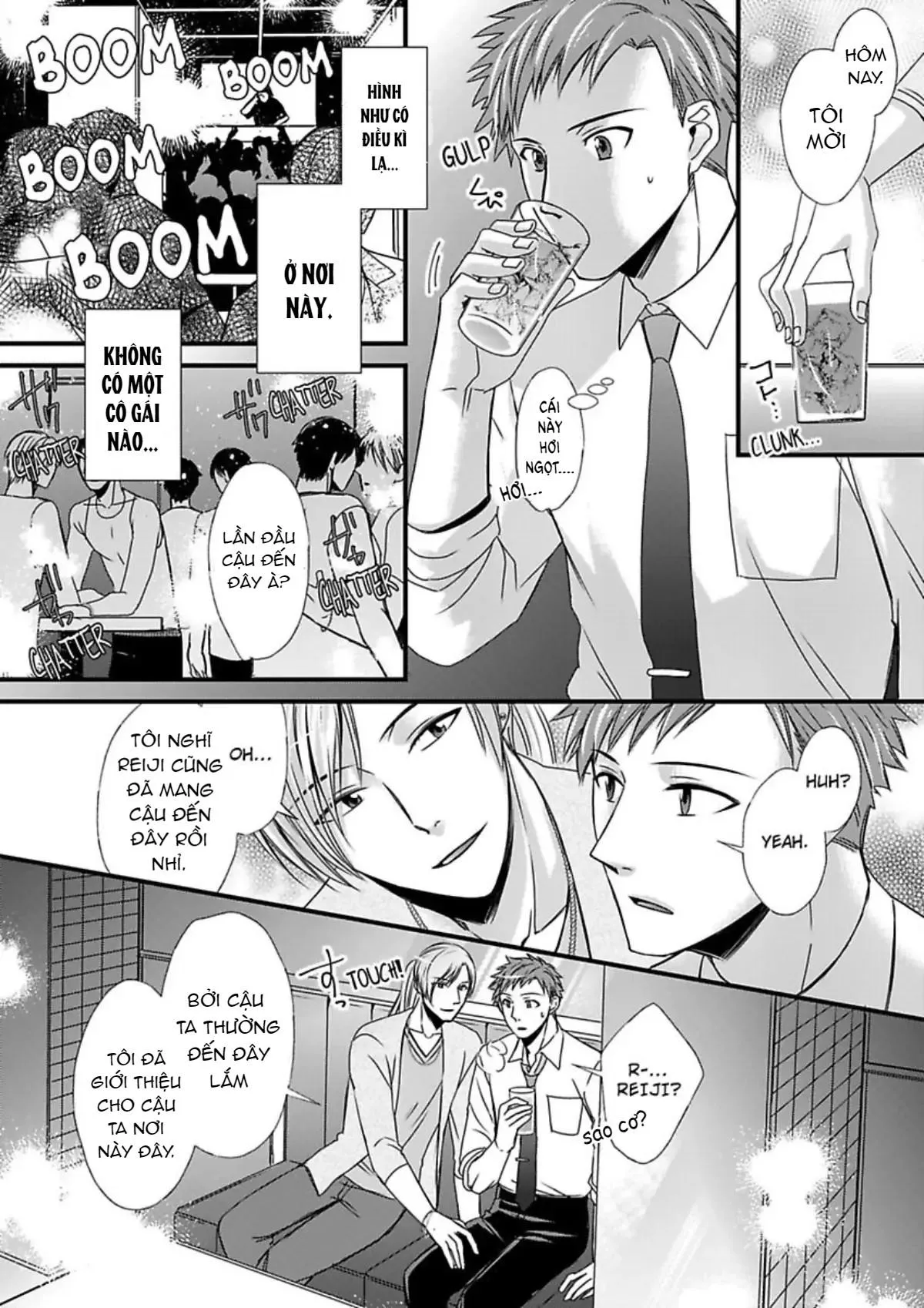 Cuộc chơi ba người của trai thẳng - Hai chàng trai đang theo đuổi tôi Chapter 8 Trang 6