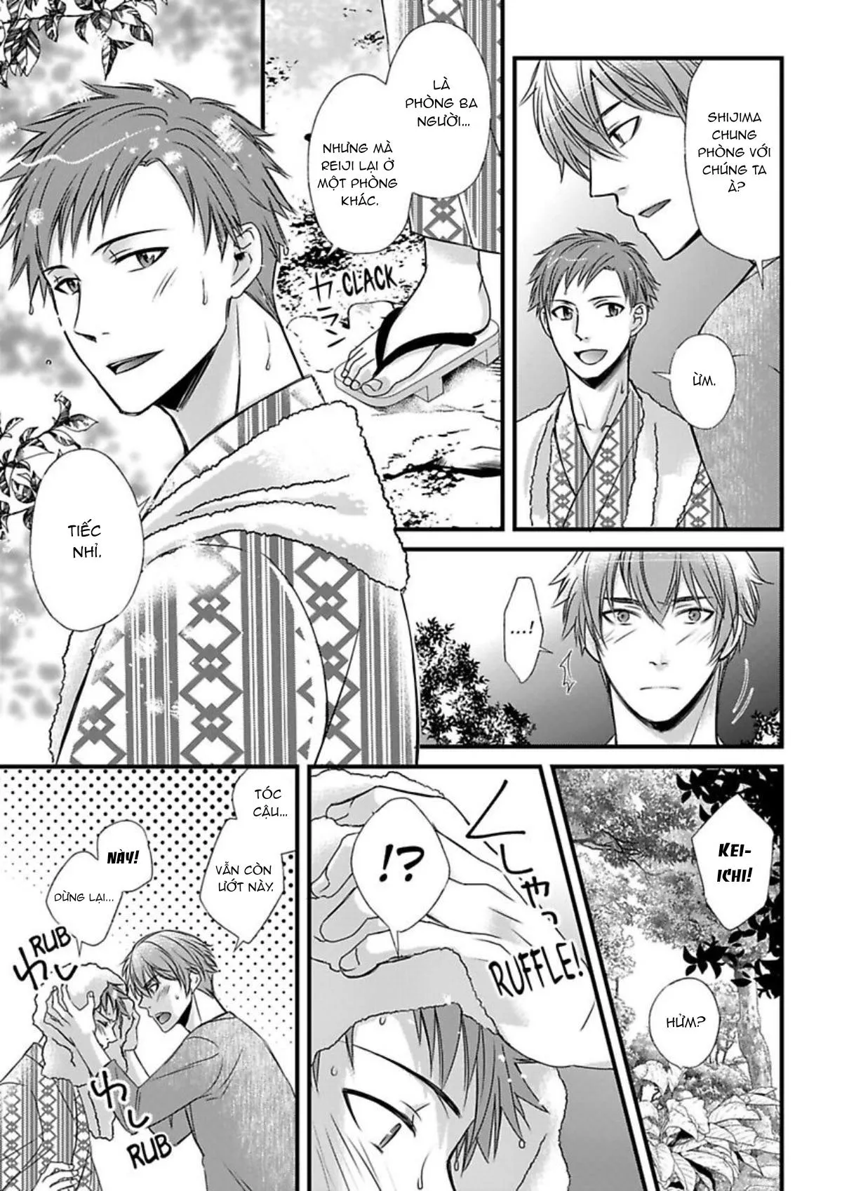 Cuộc chơi ba người của trai thẳng - Hai chàng trai đang theo đuổi tôi Chapter 9 Trang 8