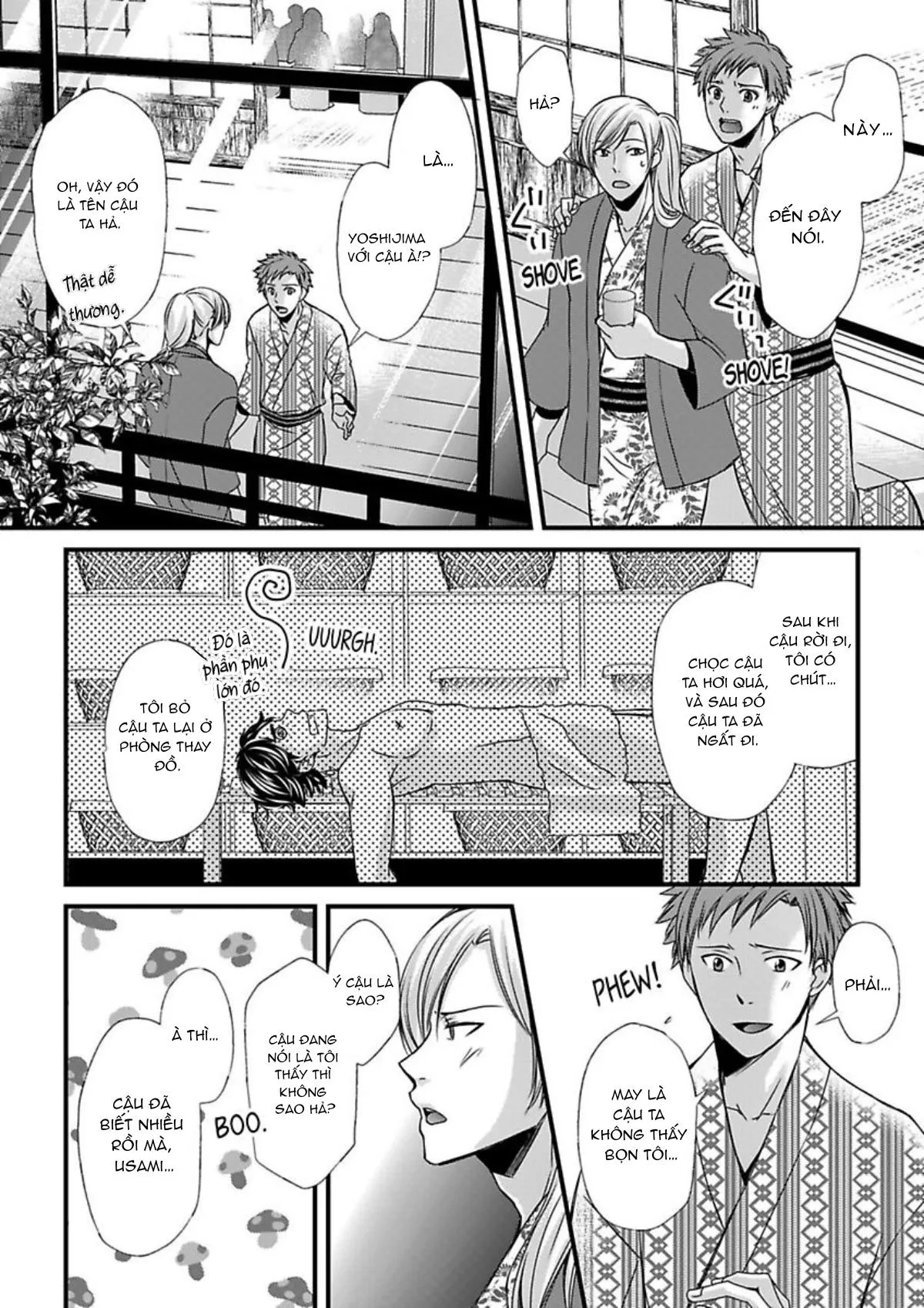 Cuộc chơi ba người của trai thẳng - Hai chàng trai đang theo đuổi tôi Chapter 9 Trang 11