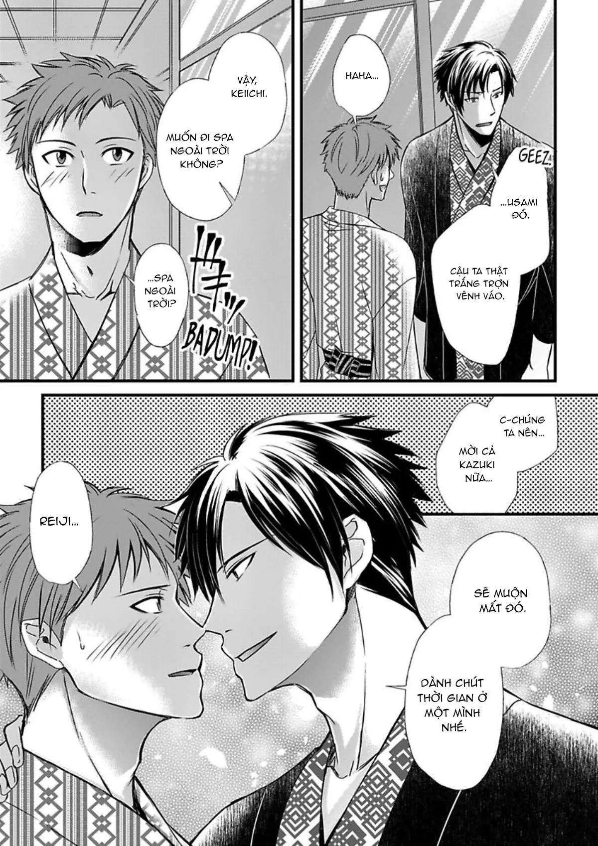 Cuộc chơi ba người của trai thẳng - Hai chàng trai đang theo đuổi tôi Chapter 9 Trang 14