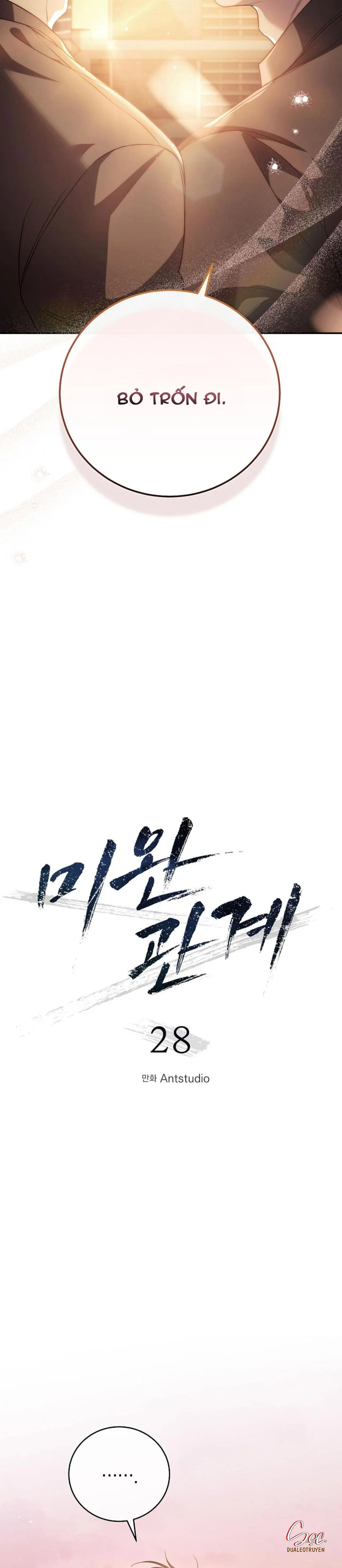 (ABO) MỐI QUAN HỆ KHÔNG HOÀN CHỈNH Chapter 28 Trang 3