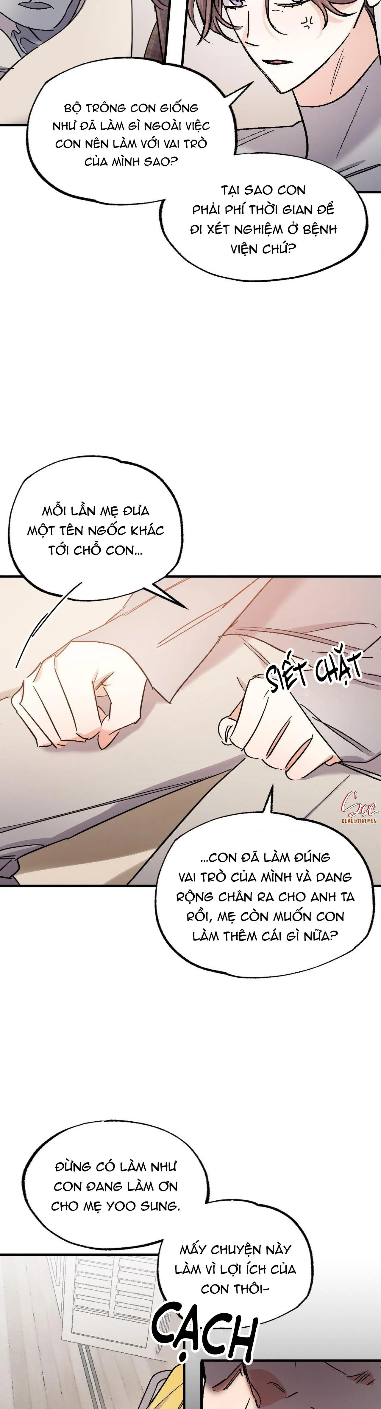 (ABO) VŨ TRỤ NƠI EM XUỐNG Chapter 10 Trang 16