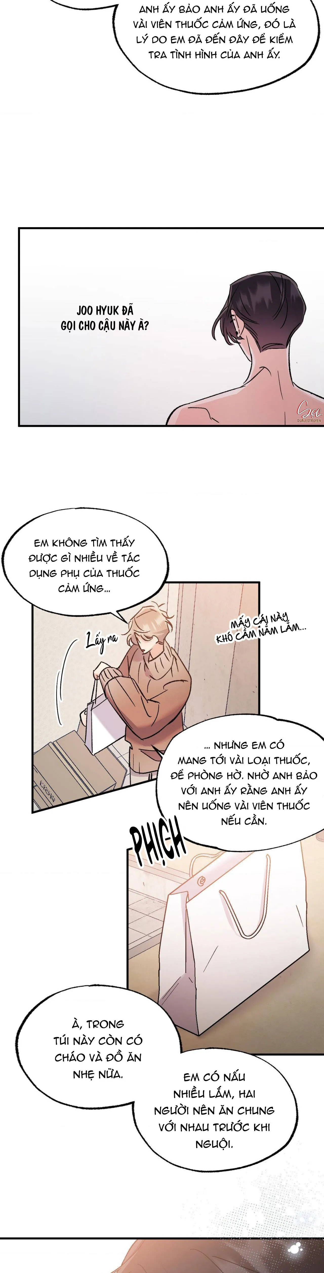 (ABO) VŨ TRỤ NƠI EM XUỐNG Chapter 15 Trang 4