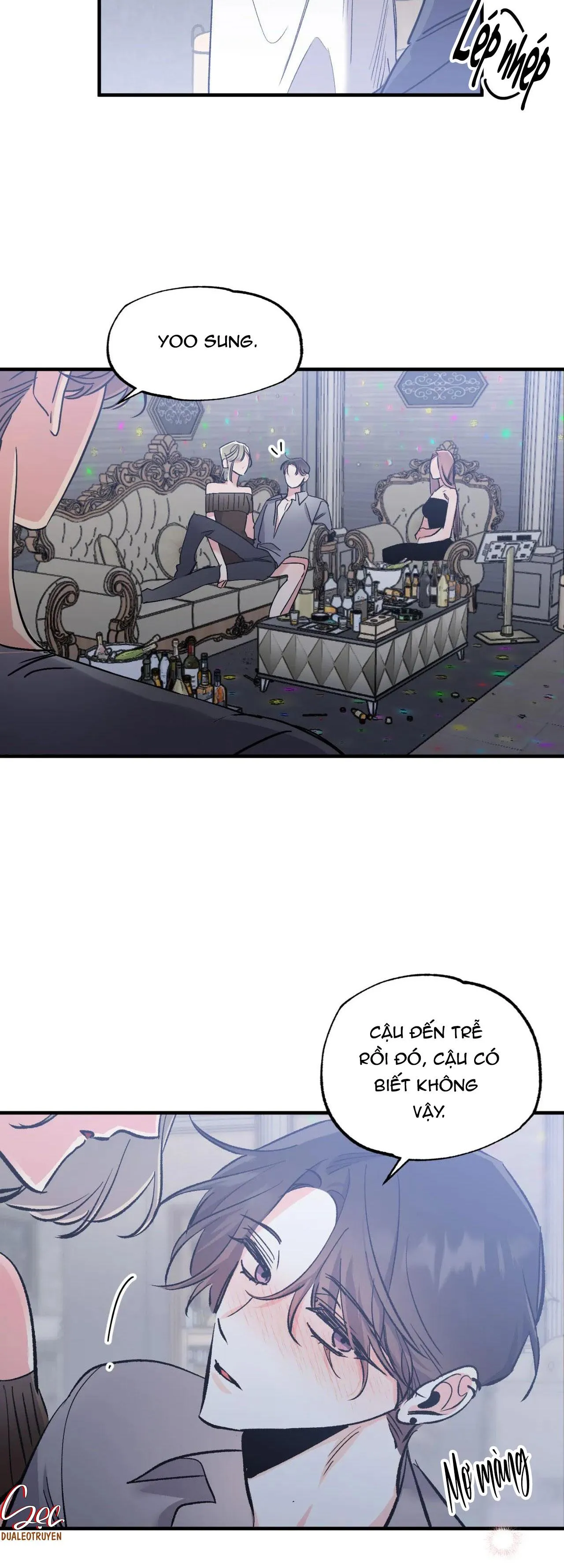 (ABO) VŨ TRỤ NƠI EM XUỐNG Chapter 2 Trang 8