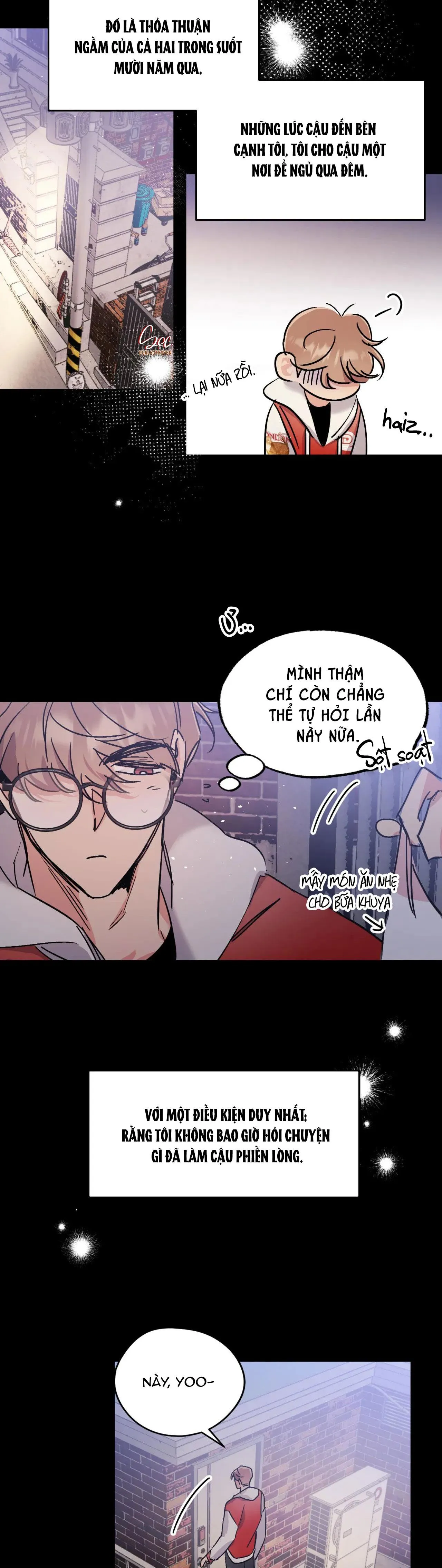 (ABO) VŨ TRỤ NƠI EM XUỐNG Chapter 3 Trang 14