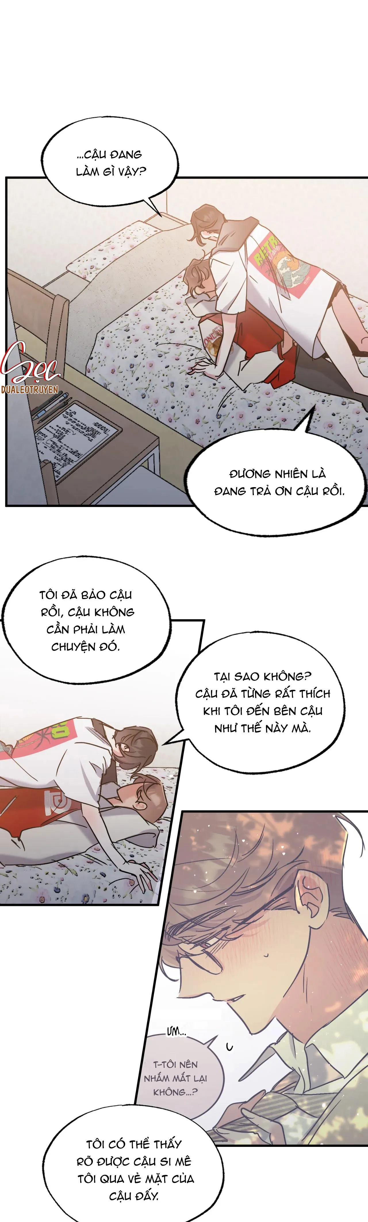 (ABO) VŨ TRỤ NƠI EM XUỐNG Chapter 3 Trang 22