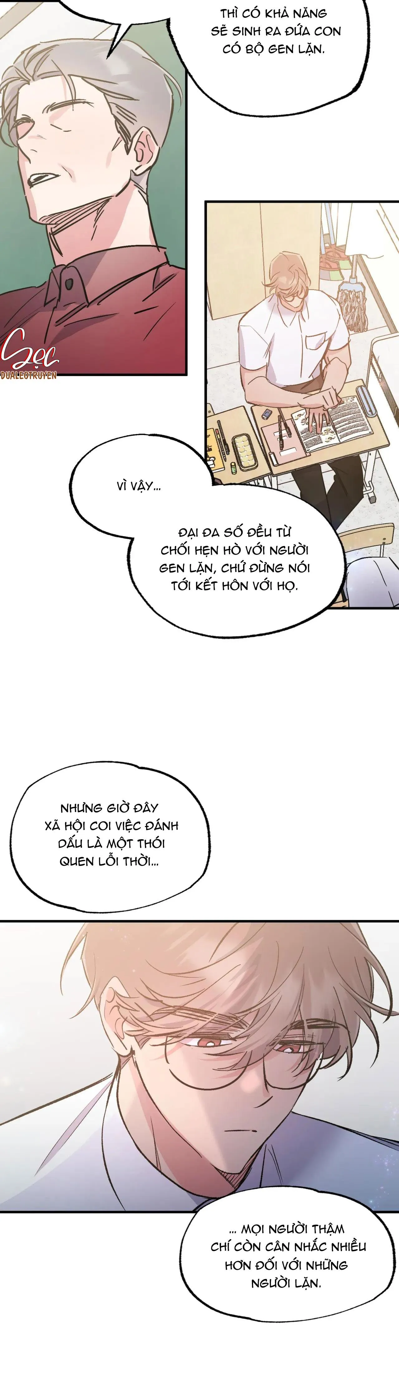 (ABO) VŨ TRỤ NƠI EM XUỐNG Chapter 4 Trang 4