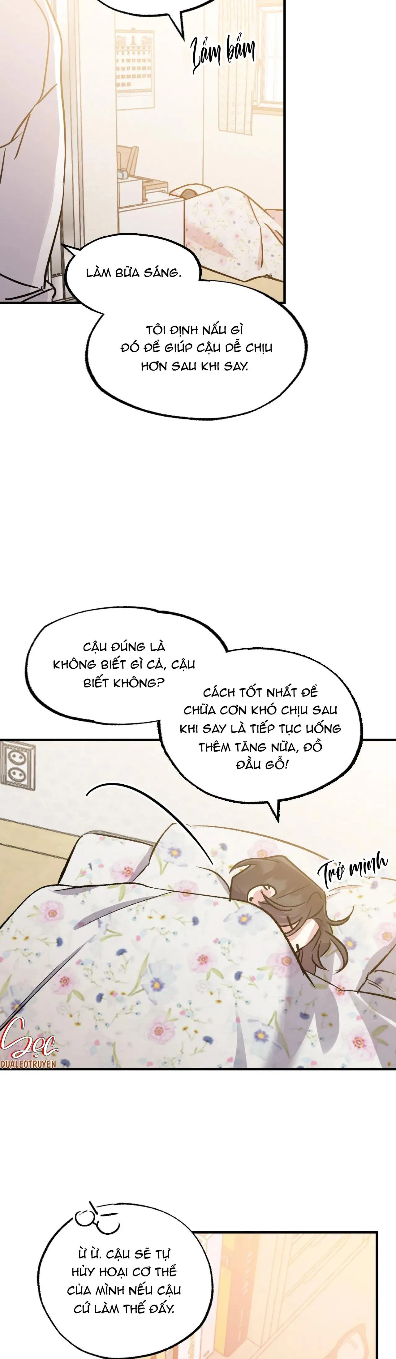 (ABO) VŨ TRỤ NƠI EM XUỐNG Chapter 4 Trang 24