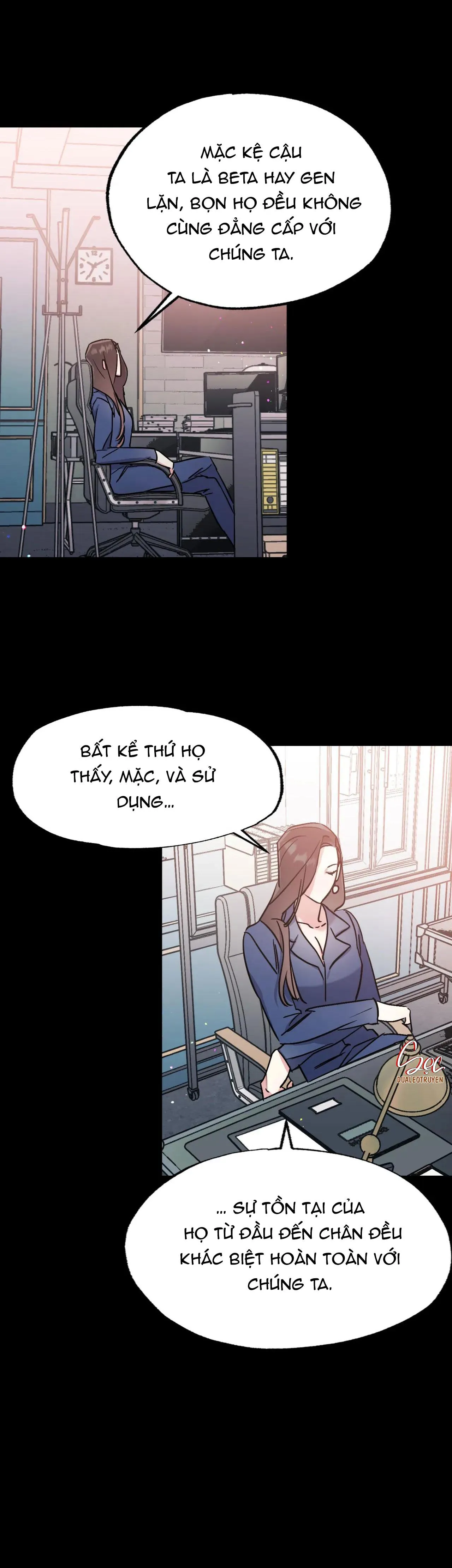 (ABO) VŨ TRỤ NƠI EM XUỐNG Chapter 6 Trang 21