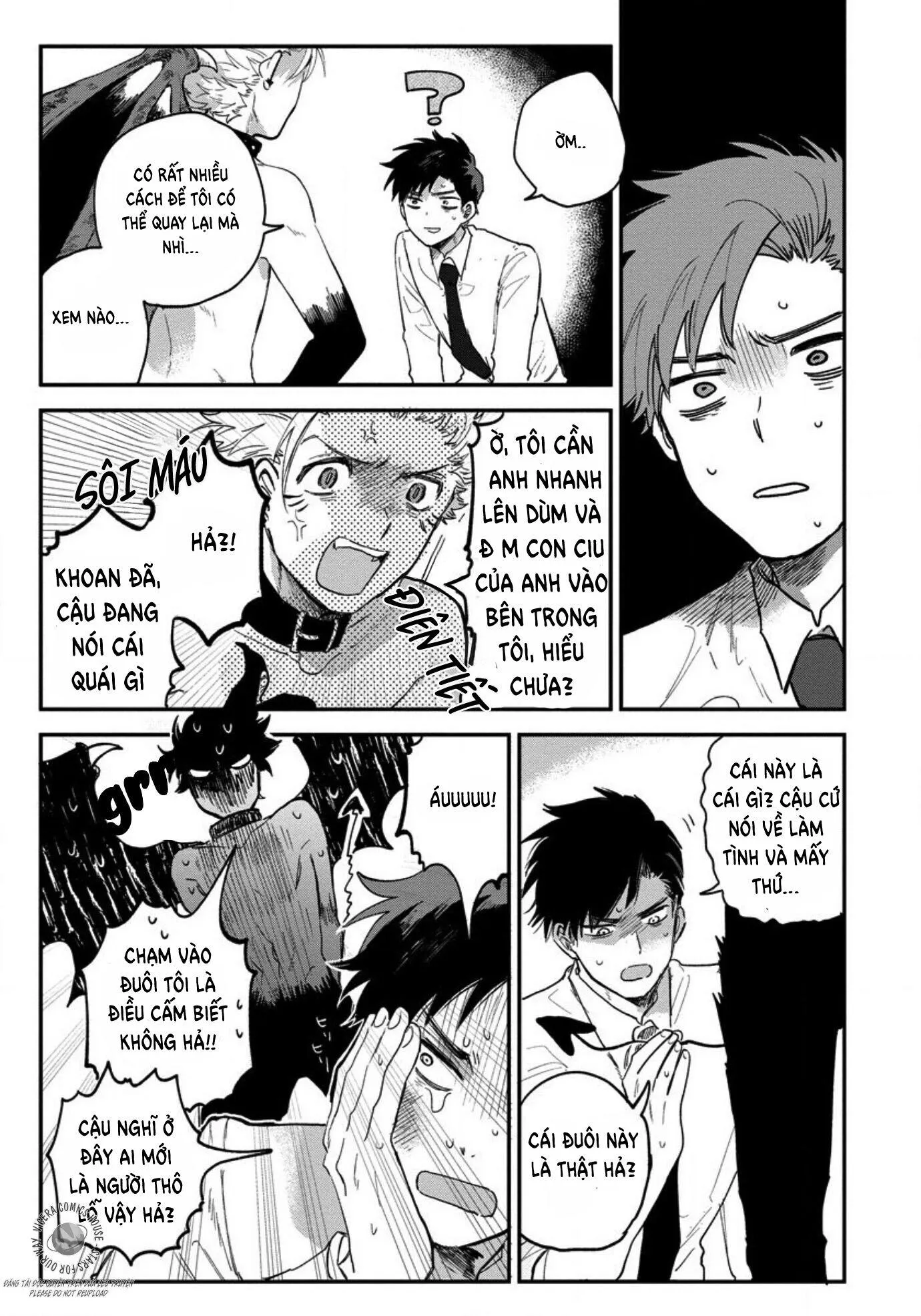 Ác Ma Không Thể Làm Công Việc Của Cậu Ấy Chapter 1 Trang 34