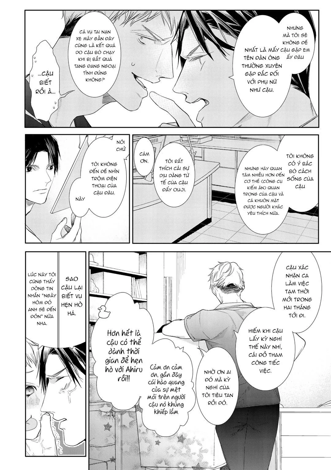 Ahiru không hề biết điều đó Chapter 3 Trang 14