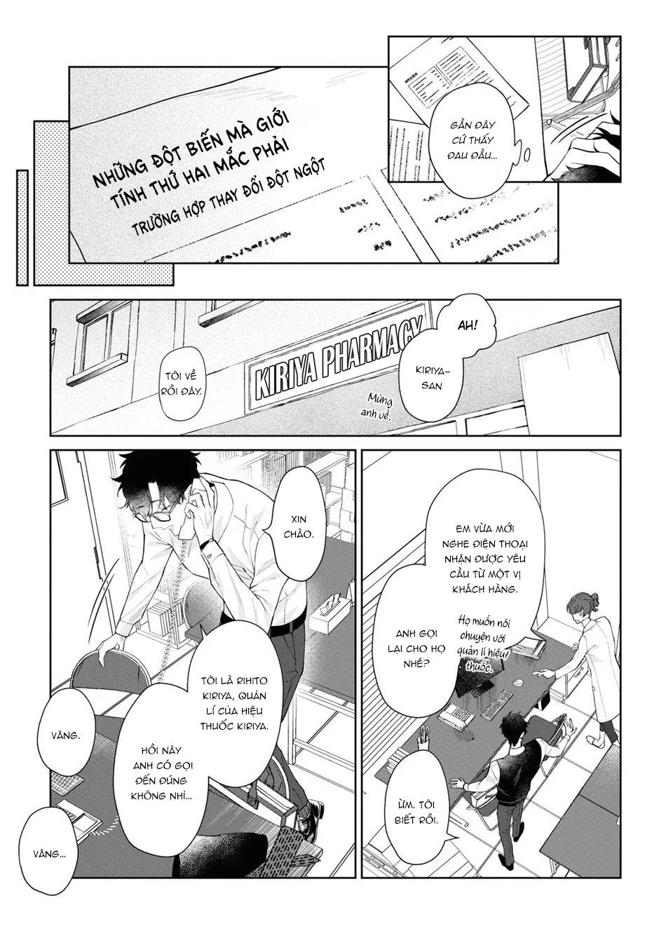 Phương thuốc tình yêu Chapter 1 Trang 10