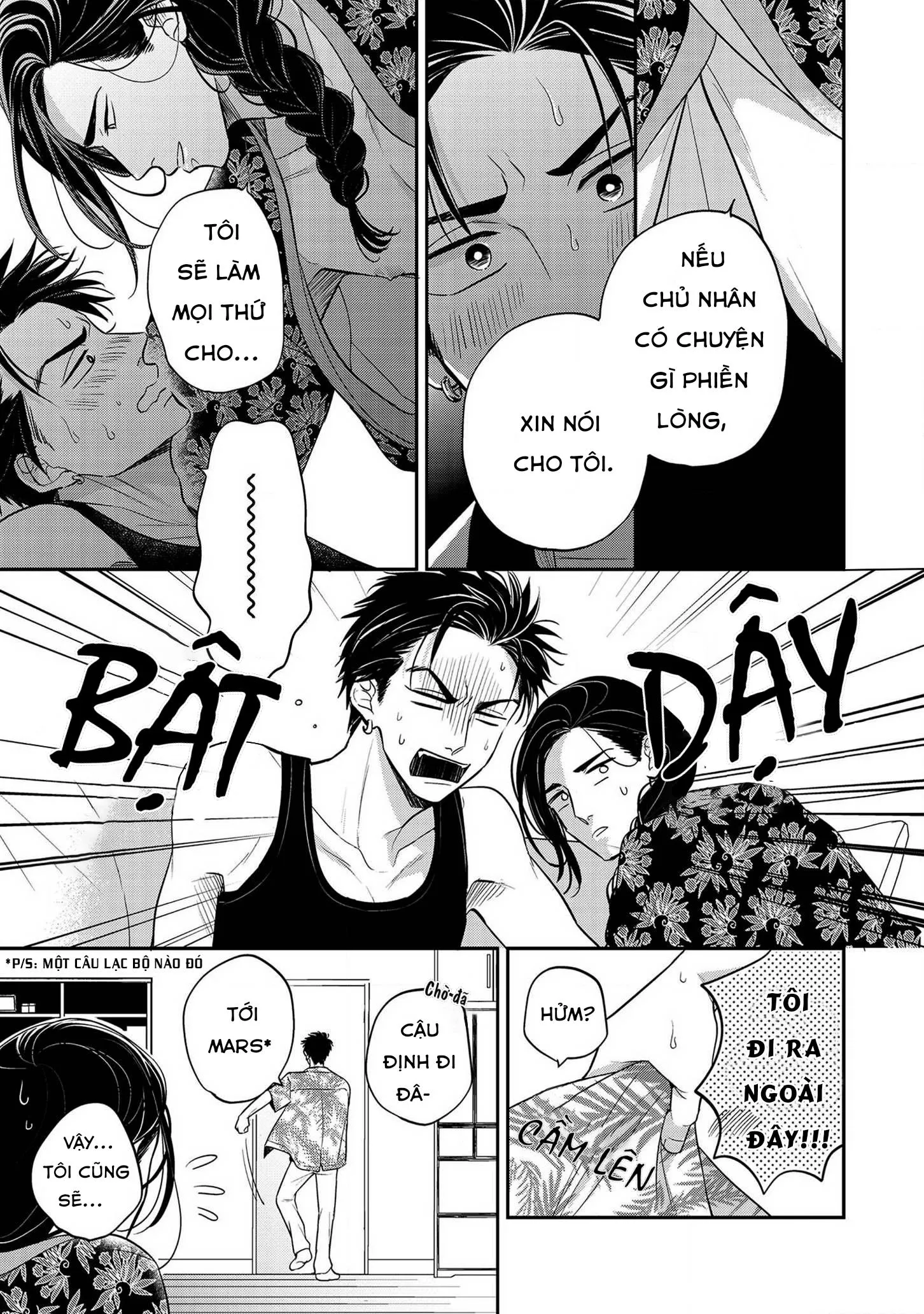 Ai ga aru kara Osu! Chapter 3 Trang 5