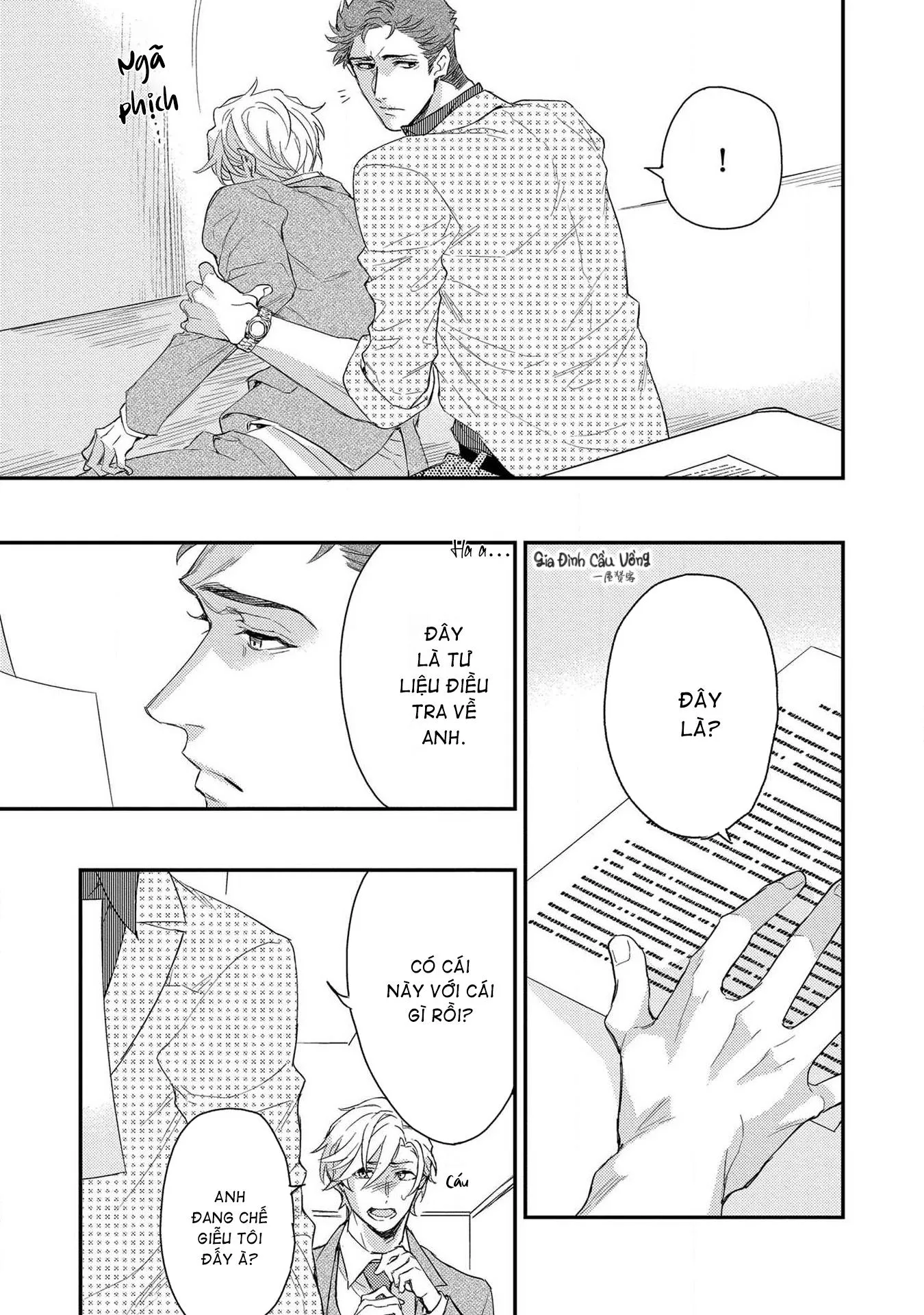 Alpha trở thành Enigma: Loại giới tính thứ 4 Chapter 3 Trang 25