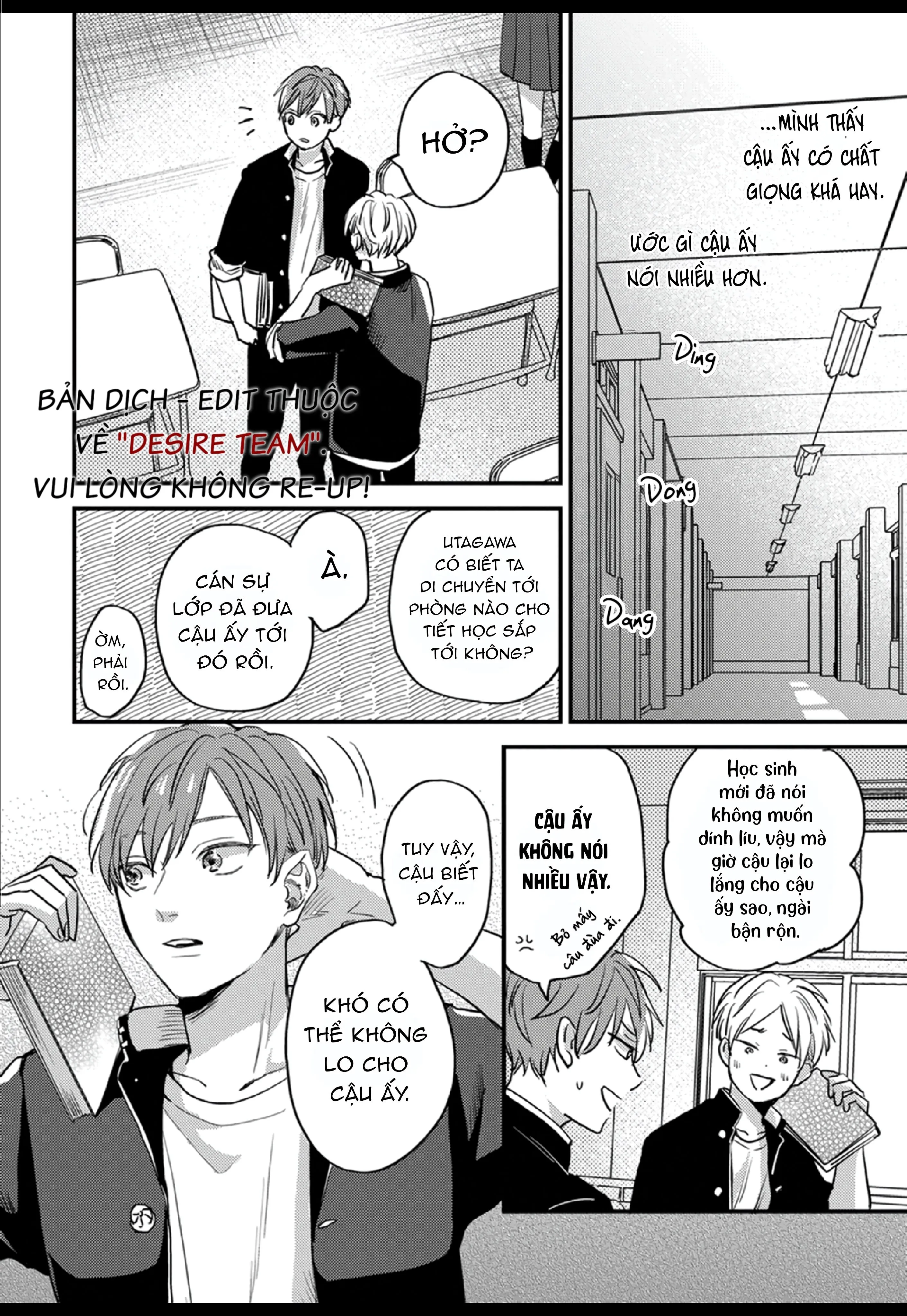 [END] Âm thanh 100dB tràn đầy cảm xúc gửi đến cậu Chapter 1 Trang 19