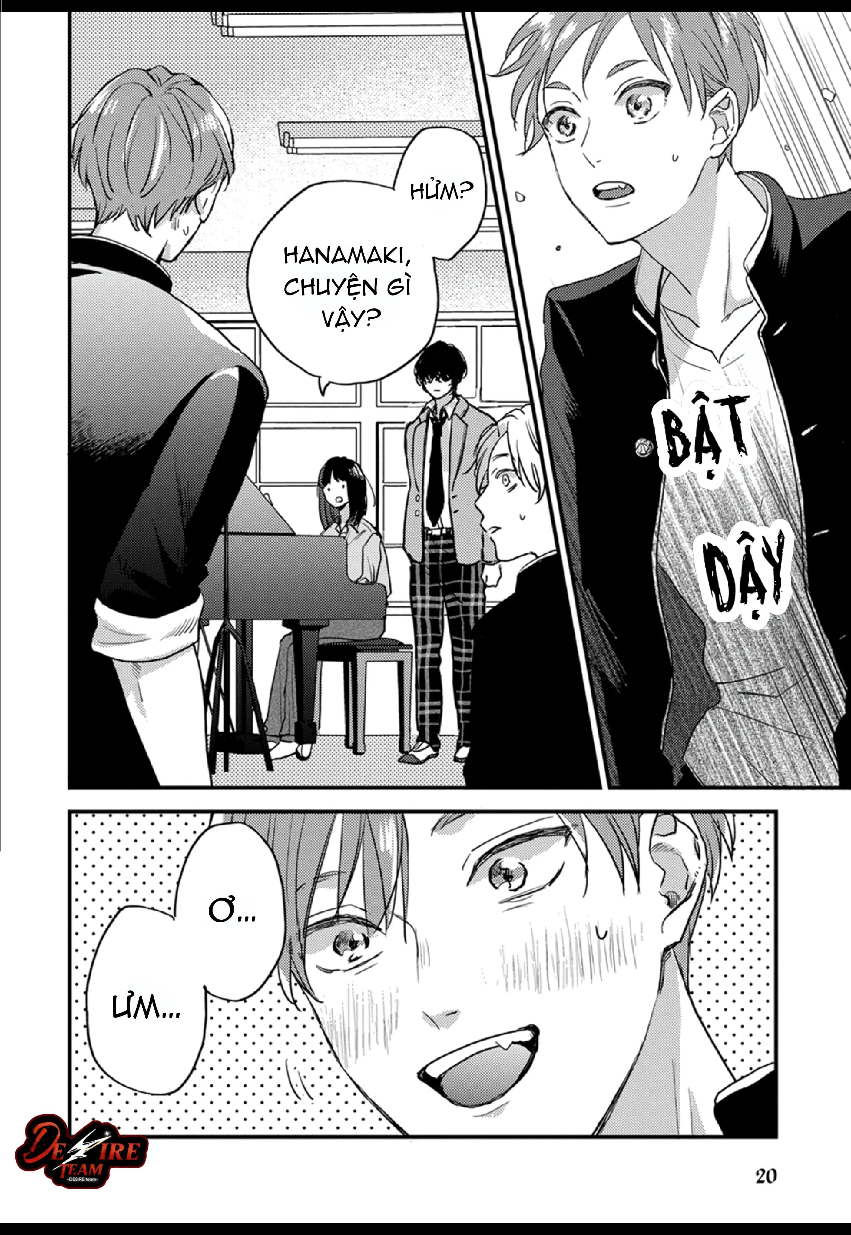 [END] Âm thanh 100dB tràn đầy cảm xúc gửi đến cậu Chapter 1 Trang 23