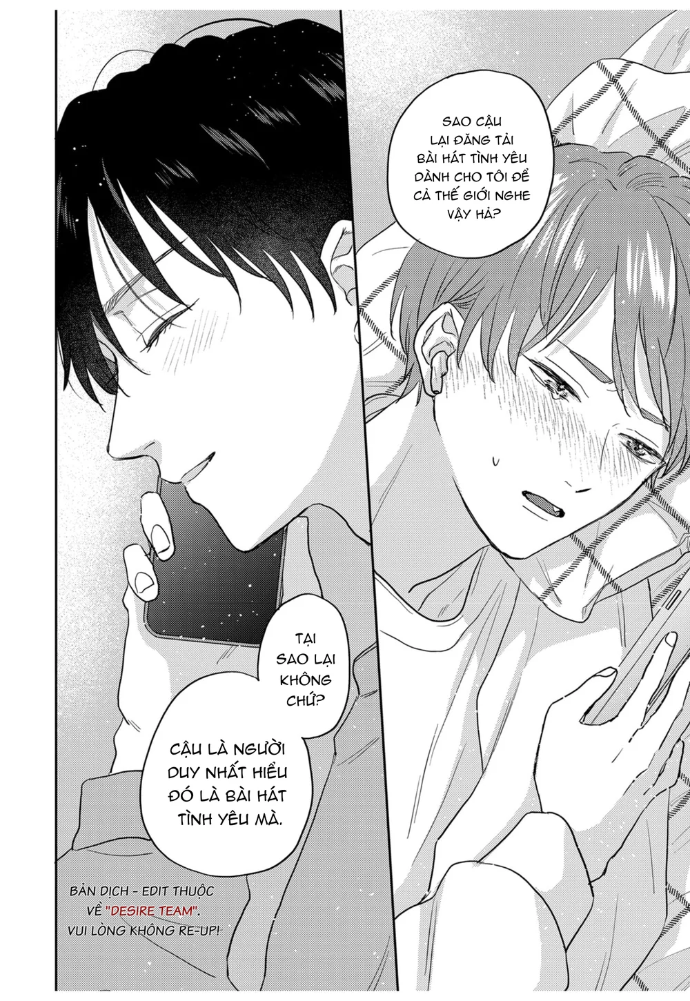 [END] Âm thanh 100dB tràn đầy cảm xúc gửi đến cậu Chapter 10 Trang 40