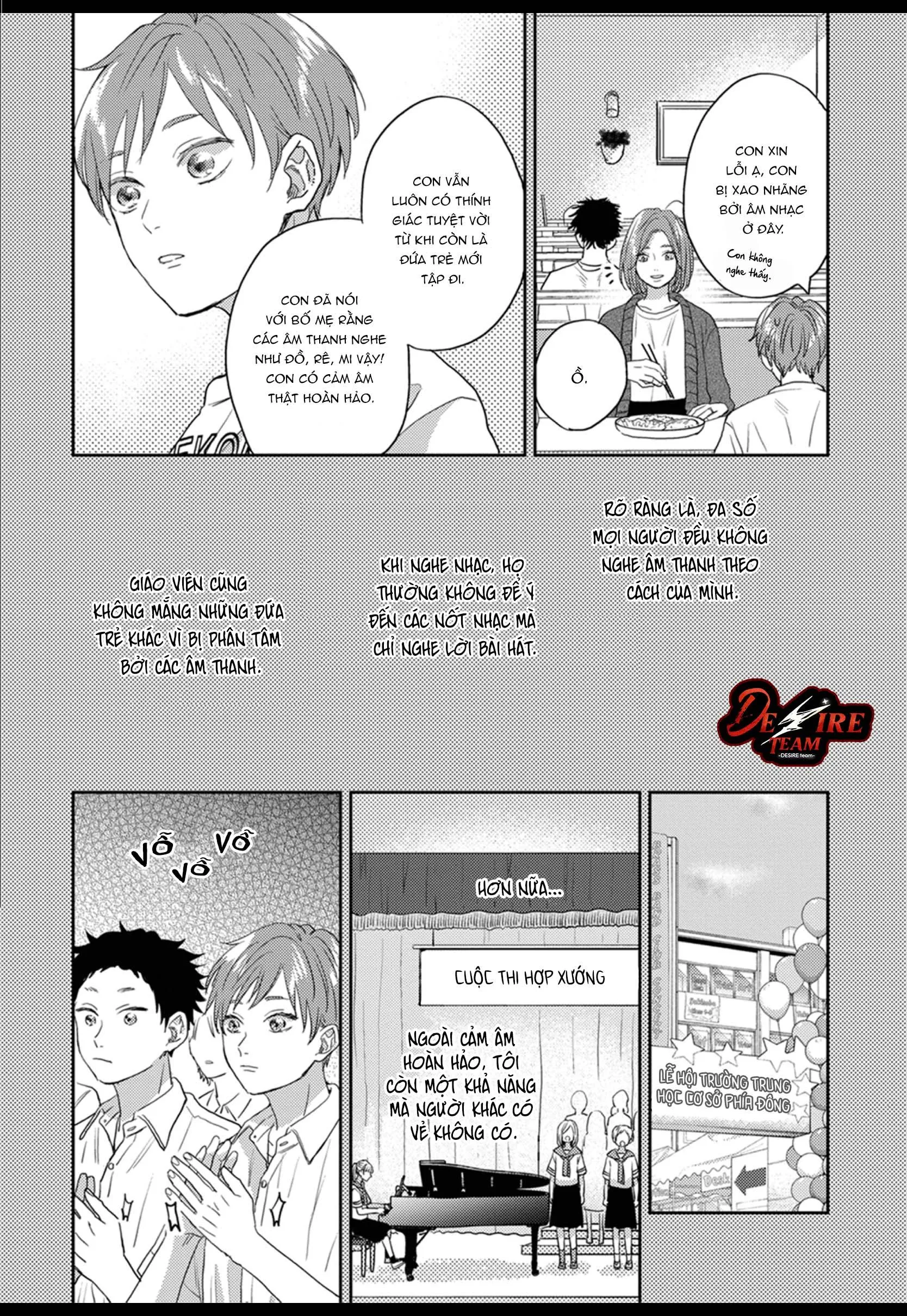 [END] Âm thanh 100dB tràn đầy cảm xúc gửi đến cậu Chapter 2 Trang 3