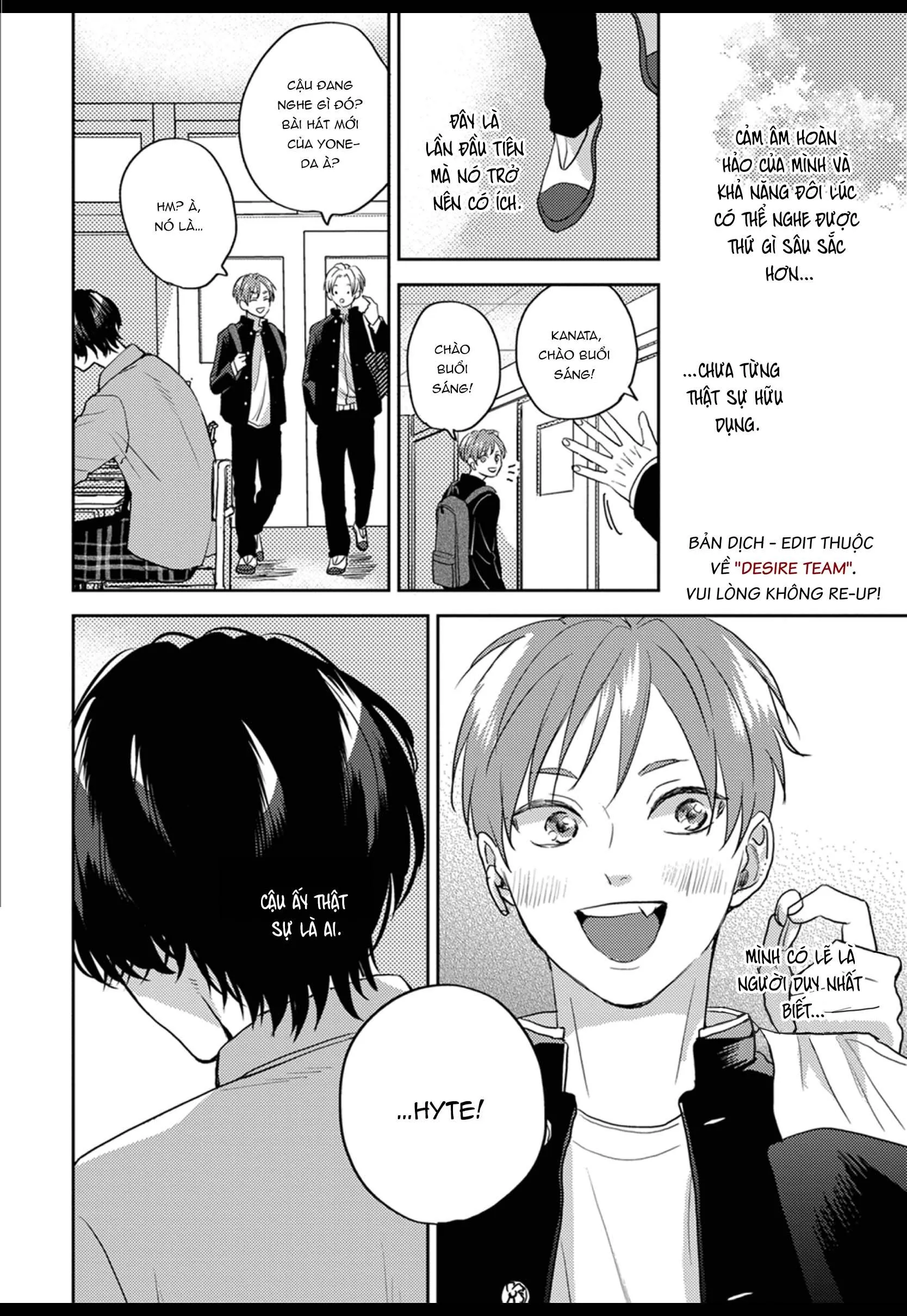 [END] Âm thanh 100dB tràn đầy cảm xúc gửi đến cậu Chapter 2 Trang 7
