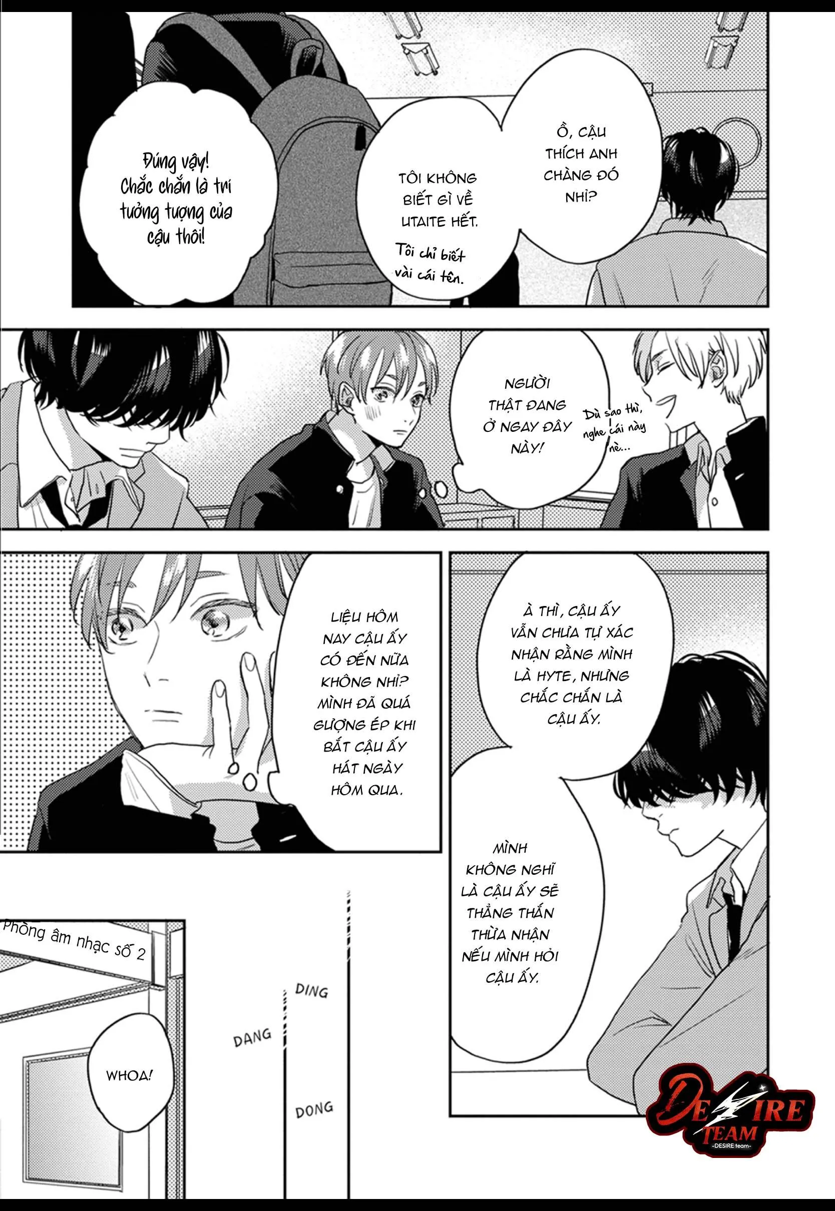 [END] Âm thanh 100dB tràn đầy cảm xúc gửi đến cậu Chapter 2 Trang 8