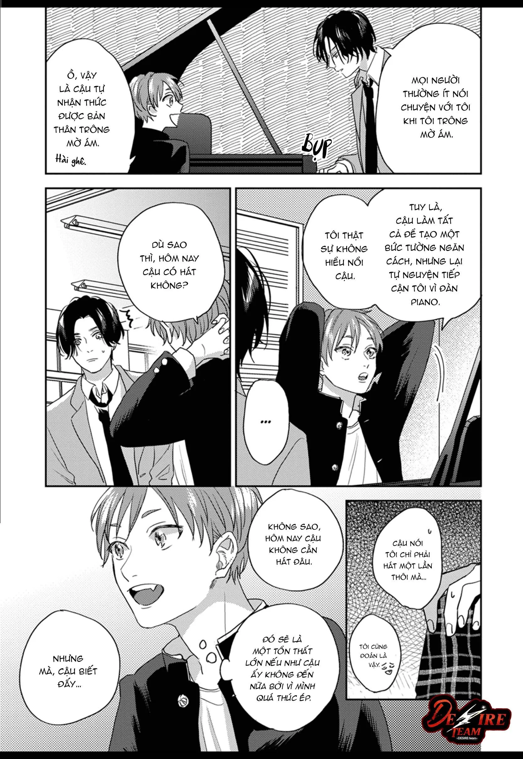 [END] Âm thanh 100dB tràn đầy cảm xúc gửi đến cậu Chapter 2 Trang 10