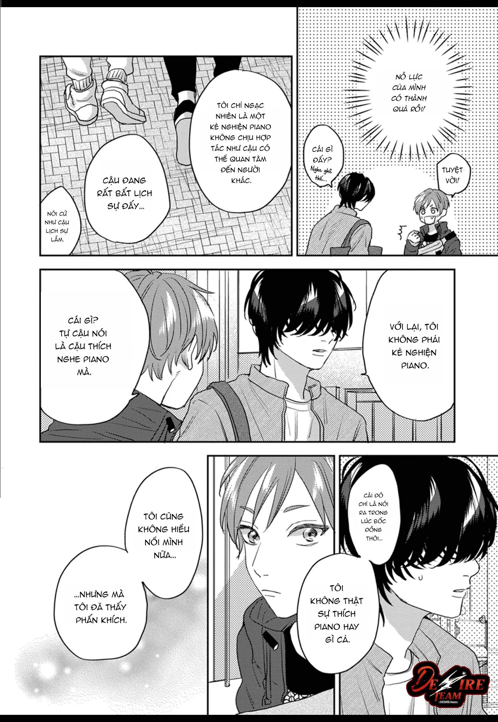 [END] Âm thanh 100dB tràn đầy cảm xúc gửi đến cậu Chapter 2 Trang 15