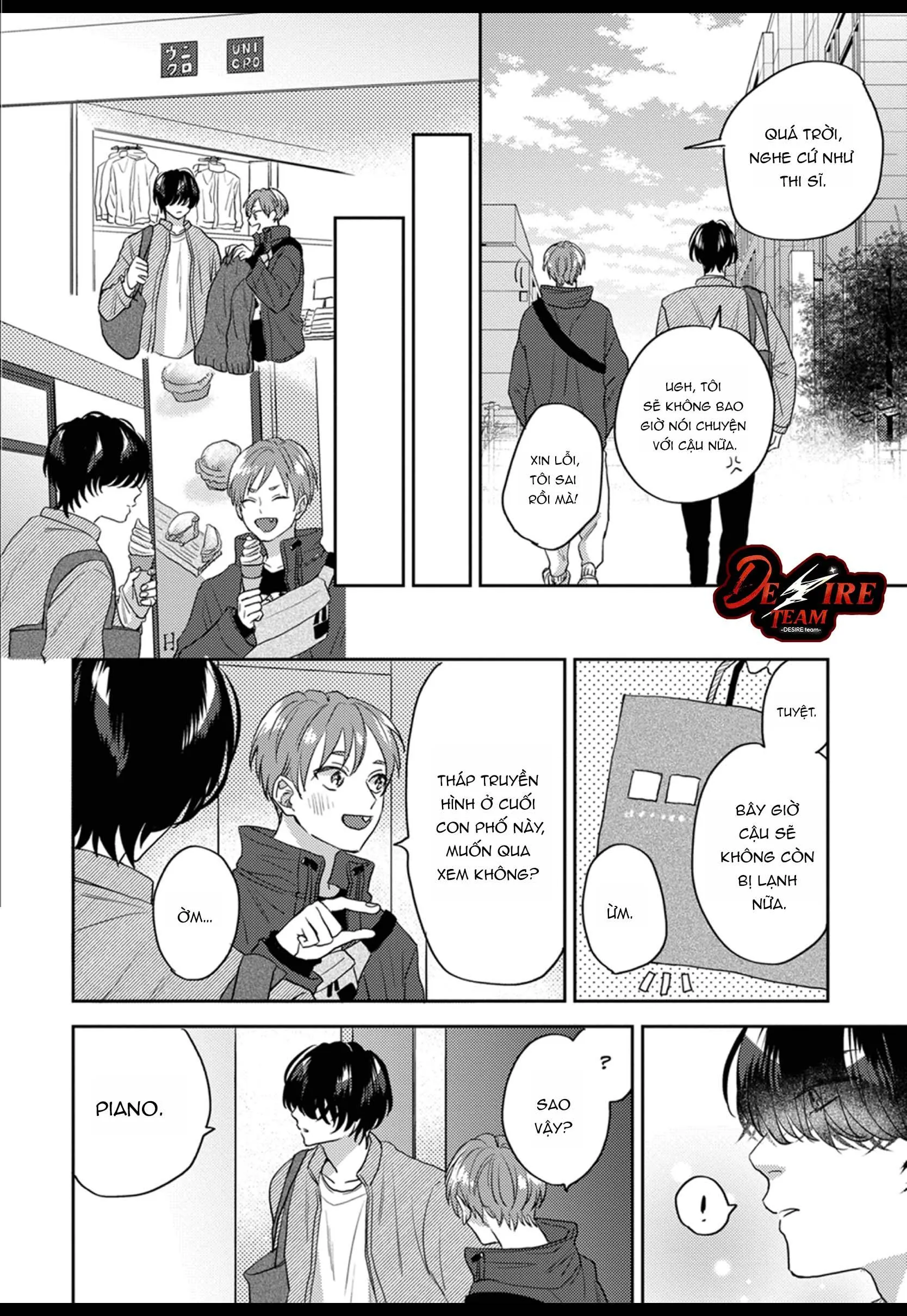 [END] Âm thanh 100dB tràn đầy cảm xúc gửi đến cậu Chapter 2 Trang 17