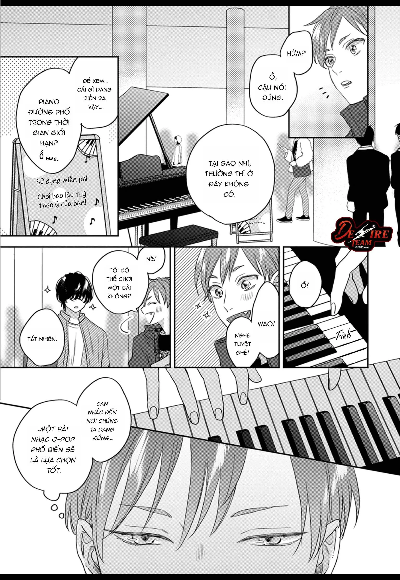 [END] Âm thanh 100dB tràn đầy cảm xúc gửi đến cậu Chapter 2 Trang 18