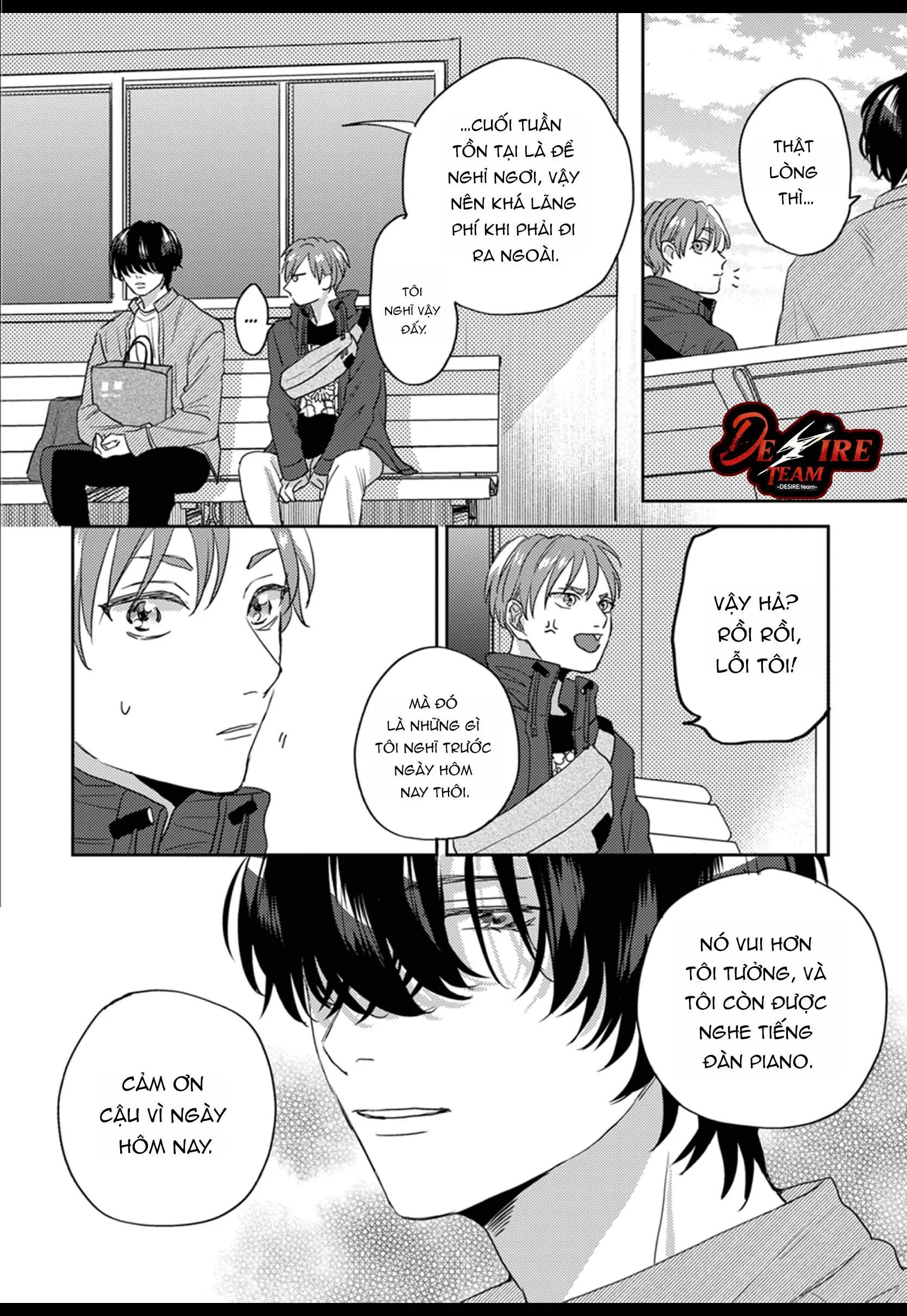 [END] Âm thanh 100dB tràn đầy cảm xúc gửi đến cậu Chapter 2 Trang 21