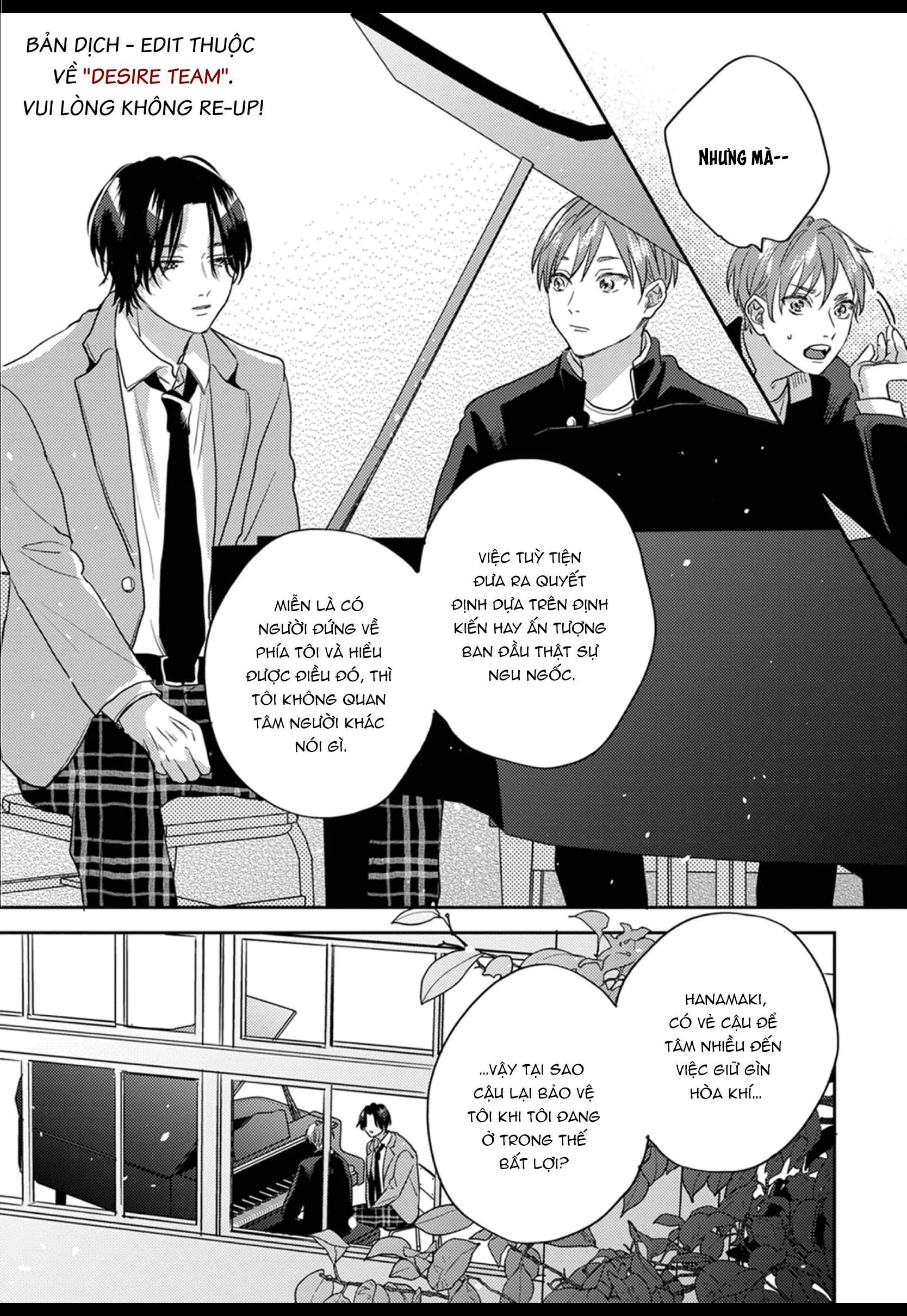 [END] Âm thanh 100dB tràn đầy cảm xúc gửi đến cậu Chapter 2 Trang 34