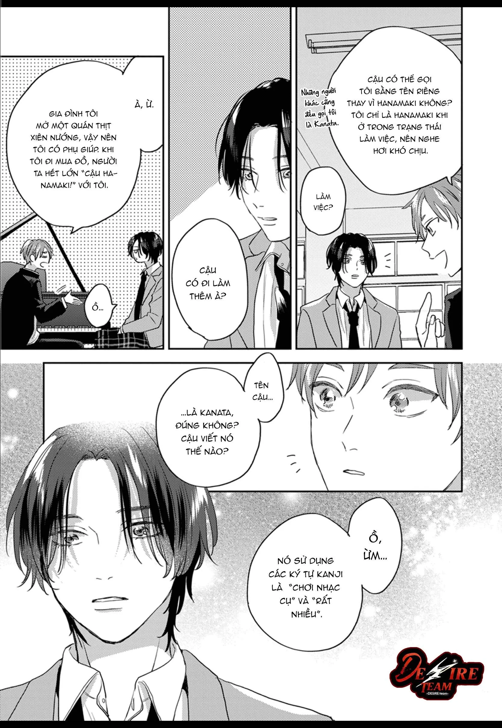 [END] Âm thanh 100dB tràn đầy cảm xúc gửi đến cậu Chapter 2 Trang 36