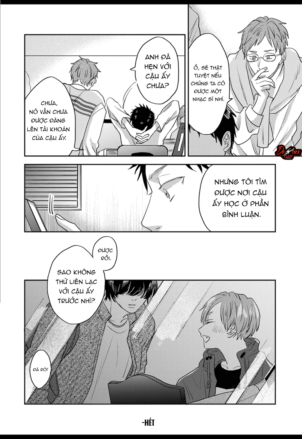 [END] Âm thanh 100dB tràn đầy cảm xúc gửi đến cậu Chapter 5 Trang 50